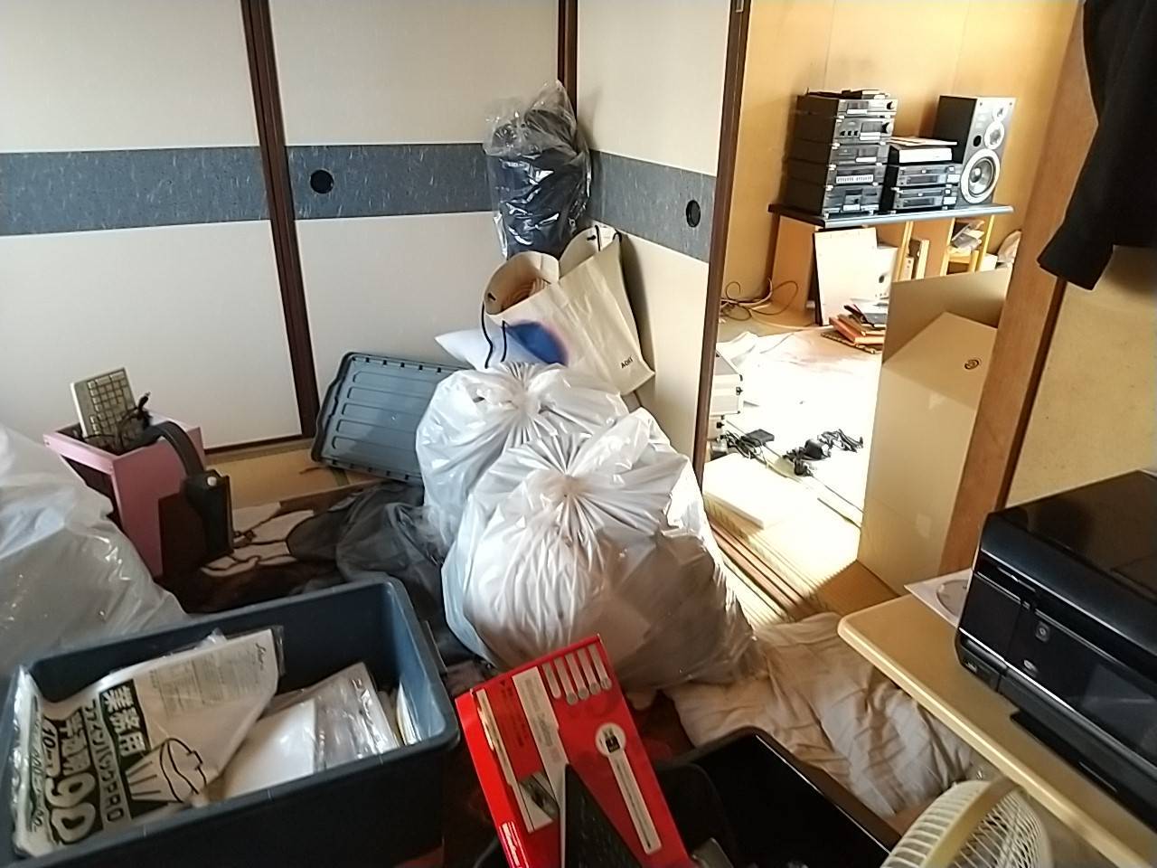 蒼兼/不用品回収・片付け(BEFORE)