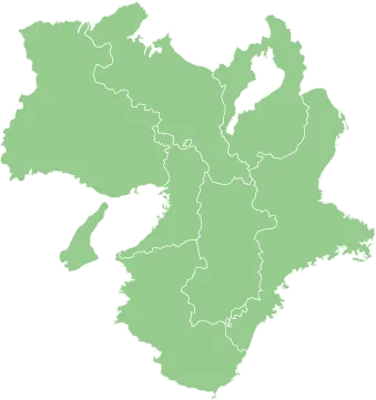 近畿エリア地図